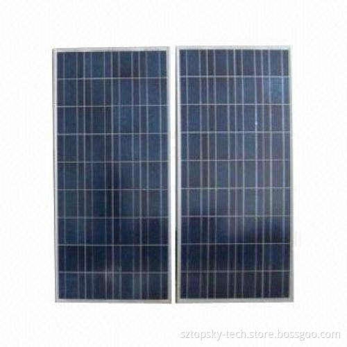 PSP poly-crystalline solar panels, 25-year warranty